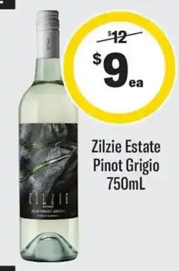 Coles Zilzie Estate Pinot Grigio offer