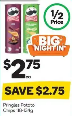Woolworths Pringles Potato Chips offer