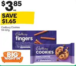 Woolworths Cadbury Cookies offer