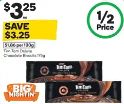 Woolworths Tim Tam Deluxe Chocolate Biscuits offer