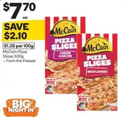 Woolworths McCain Pizza Slices offer