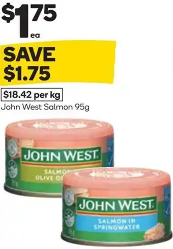 Woolworths John West Salmon offer