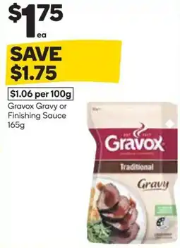 Woolworths Gravox Gravy or Finishing Sauce offer