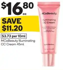 Woolworths Mcobeauty illuminating cc cream offer