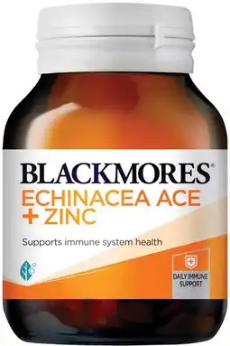 Pharmacy Best Buys Blackmores Echinacea Ace + Zinc 60 Tablets offer