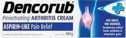 Pharmacy Best Buys Dencorub Penetrating Arthritis Cream offer