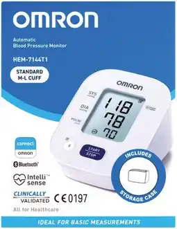 Pharmacist Advice Omron Automatic Blood Pressure Monitor HEM-7144T1 offer