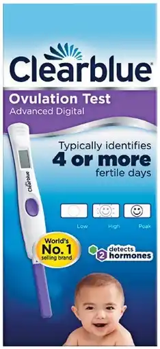 Pharmacy Best Buys Clearblue Ovulation Test Advanced Digtial 10 Tests offer