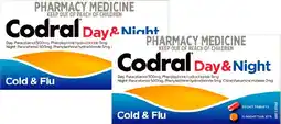 Amcal Pharmacies Codral Cold & Flu Day & Night 48 Tablets offer