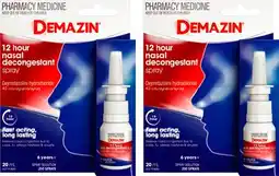Amcal Pharmacies Demazin 12 Hour Nasal Decongestant Spray offer