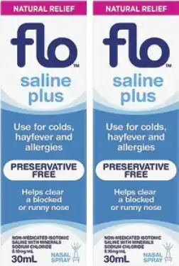 Amcal Pharmacies Flo Saline Plus Nasal Spray offer