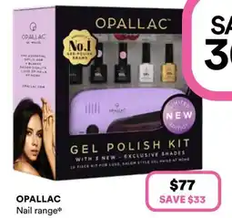 Priceline Opallac Gel Polish Kit 10 Piece Set offer