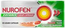 Amcal Pharmacies Nurofen Zavance 20 Liquid Capsules offer