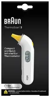 Amcal Pharmacies Braun Thermoscan 3 Ear Thermometer offer