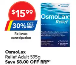 Amcal Pharmacies OsmoLax Relief Adult offer