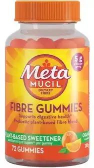 Amcal Pharmacies Metamucil Fibre Gummies offer