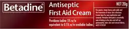 Amcal Pharmacies Betadine Antiseptic First Aid Cream offer