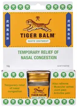 Amcal Pharmacies Tiger Balm White Ointment offer