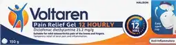 Amcal Pharmacies Voltaren Pain Relief Gel 12 Hourly offer