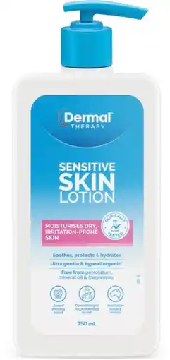 Priceline Dermal Therapy Sensitive Skin Lotion offer