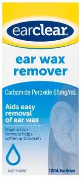 Amcal Pharmacies EarClear Ear Wax Remover offer