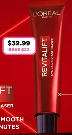 Priceline NEW L'Oréal Paris Revitalift Laser Instant Eye Bag Eraser offer