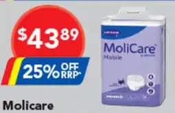 Amcal Pharmacies Molicare Premium Mobile 8D Large offer
