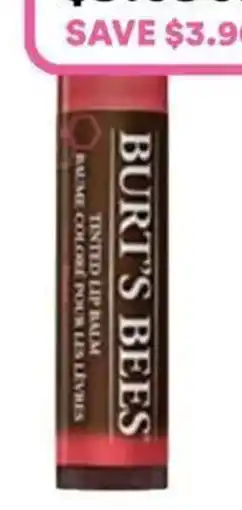 Priceline Burts Bees Rose Tinted Lip Balm offer