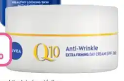 Priceline NIVEA Q10 Anti-Wrinkle Extra Firming Day Cream SPF30 offer