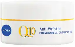 Priceline Nivea Q10 Anti-Wrinkle Extra Firming Day Cream SPF30 offer