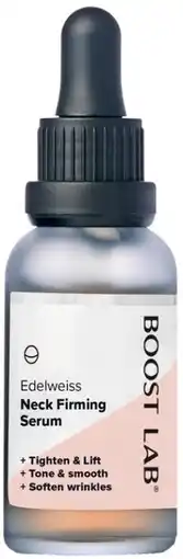 Priceline Boost Lab Edelweiss Neck Firming Serum offer