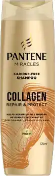 Amcal Pharmacies Pantene Miracles Collagen Repair & Protect Shampoo offer
