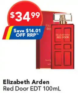 Amcal Pharmacies Elizabeth arden red door edt offer