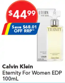 Amcal Pharmacies Calvin klein eternity for women edp offer