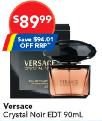Amcal Pharmacies Versace crystal noir edt offer