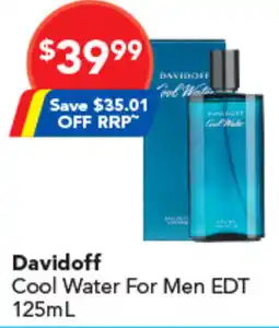 Amcal Pharmacies Davidoff cool water for men edt offer