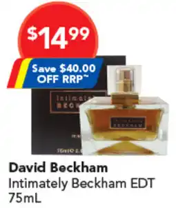 Amcal Pharmacies David beckham intimately beckham edt offer