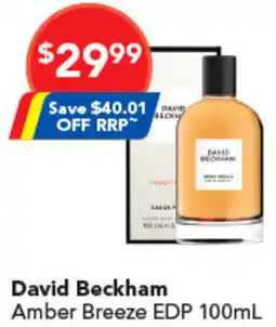 Amcal Pharmacies David beckham amber breeze edp offer