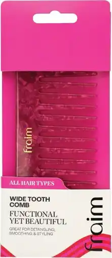 Priceline Fraim Wide Tooth Comb offer