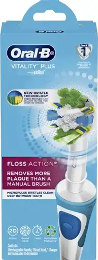 Priceline Oral-B Vitality Plus Floss Action Electric Toothbrush 1 Each offer