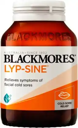Amcal Pharmacies Blackmores Lyp-Sine 100 Tablets offer