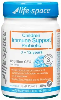 Amcal Pharmacies Life-Space Children Immune Support Probiotic Powder offer