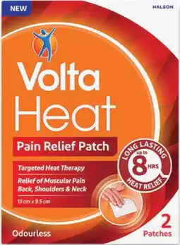 Priceline VoltaHeat Pain Relief Patch 2 Patches offer