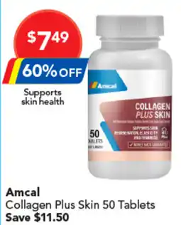 Amcal Pharmacies Amcal Collagen Plus Skin offer