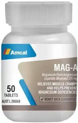 Amcal Pharmacies Amcal Mag-A 500mg 50 Tablets offer