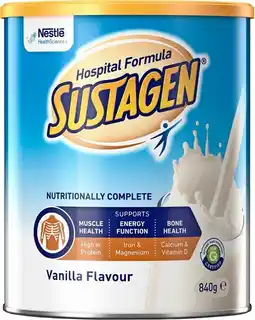 Priceline Sustagen Hospital Formula Vanilla Flavour offer