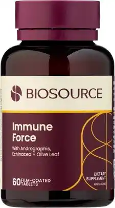 Priceline Biosource Immune Force 60 Tablets offer