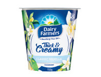 Woolworths Dairy Farmers Thick & Creamy Yoghurt 150g – From the Fridge offer