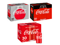 BIG W Coca-Cola 30-Pack Can Varieties 375ml offer