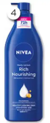 Good Price Pharmacy Nivea Rich Nourishing Body Lotion 72h Moisturiser offer